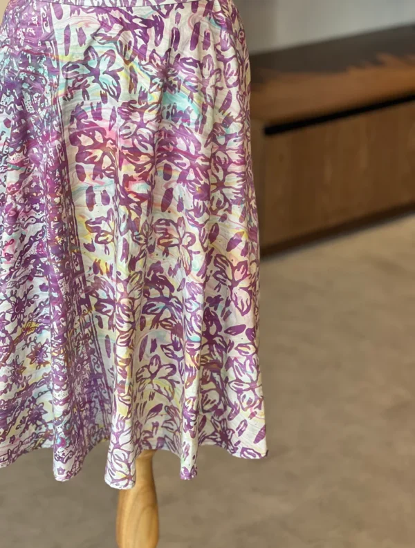 Ayu Set 14 (Minah Top + Ayu Lady Batik Midi Wavy Skirt)