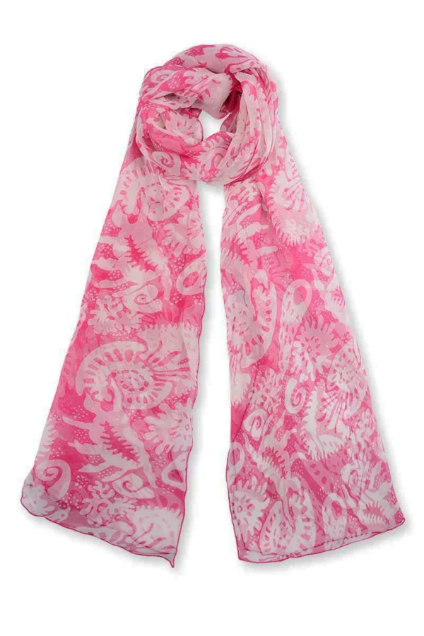 Chiffon Stole Bi color