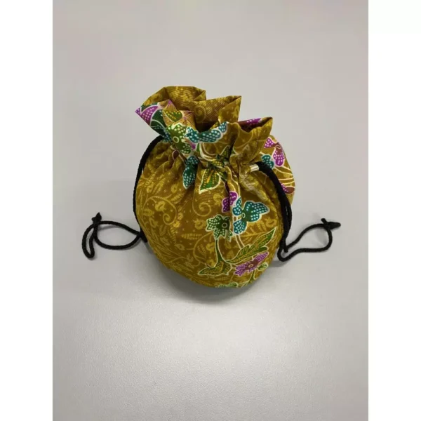 Batik Gift Small Pouch Drawstring