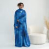 Loriya Open Abaya Ombre Marble Tie-Dye Printed 2 Piece Set Premium Women Islamic Clothing Ramadan Abaya Hijab