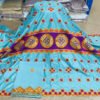 High Quality African Bazin Brodé TB4001 100% Cotton Bazin Fabric Premium Textile