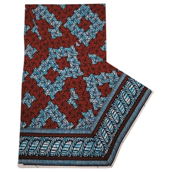 Ankara New Design Batik Print Brocade Fabric African Cotton Stock Fabric 6 Yards
