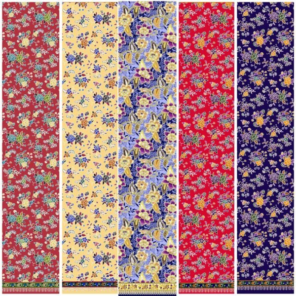 Factory Direct Polyester Printed Batik Sarong Skirt Lungi for Myanmar Cambodia Thailand