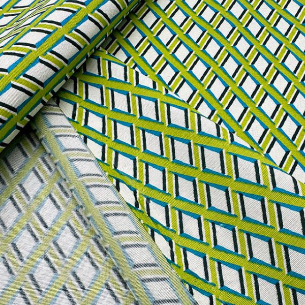 Green Microfiber Pigment Printing Fabric 65GSM African Market Printed Fabric