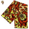 Super V Genuine 100% Wax Print African Cotton Loincloth Fabric – 6 Yards Dobby Batik 150gsm Herringbone for Boys Shirts
