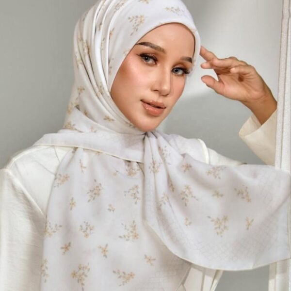Custom Plaid Dot Cotton Voile Hijab Bawal Scarf Eco-Friendly Breathable All Seasons Factory Direct