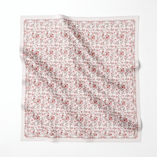H4f7ef1c28a4943c8957ac542c3d2e60aH Custom Cotton Voile Square Scarf Floral Print Hijab Shawl Breathable Skin-Friendly for Muslim Women