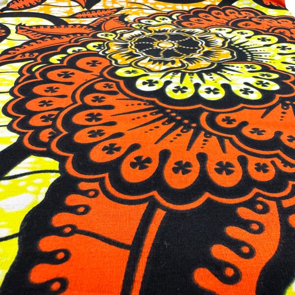 Super V Genuine 100% Wax Print African Cotton Loincloth Fabric – 6 Yards Dobby Batik 150gsm Herringbone for Boys Shirts