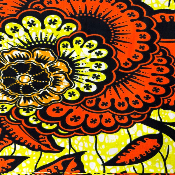 Super V Genuine 100% Wax Print African Cotton Loincloth Fabric – 6 Yards Dobby Batik 150gsm Herringbone for Boys Shirts