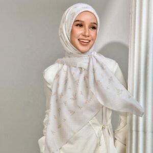 Custom Plaid Dot Cotton Voile Hijab Bawal Scarf Eco-Friendly Breathable All Seasons Factory Direct