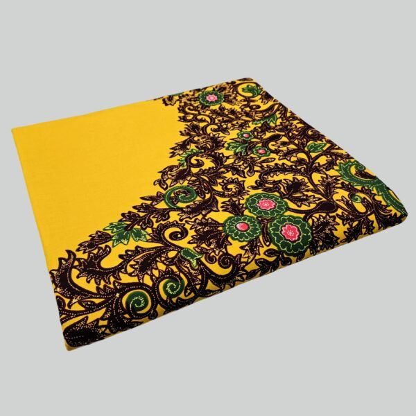 Ha94cf801ef1a4aa5b635ae6b63591b6fs.jpg Java-Style African Wax Batik Woven Bedding – 200gsm Combed Chenille Fabric for Home Textiles, Curtains, Shirts & Covers