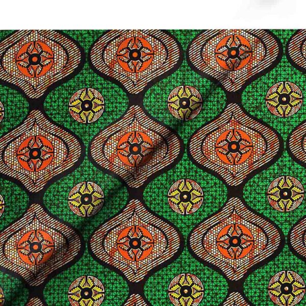 Digital Printing 2022 New Style African National Style Batik Pure 100% Cotton Wax Printed Fabric for Women Dress