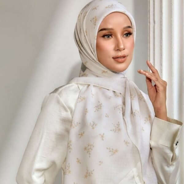 Custom Plaid Dot Cotton Voile Hijab Bawal Scarf Eco-Friendly Breathable All Seasons Factory Direct