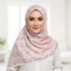 Hff4f4512579b490a830c13bfa9eb51b6f Custom Cotton Voile Square Scarf Floral Print Hijab Shawl Breathable Skin-Friendly for Muslim Women