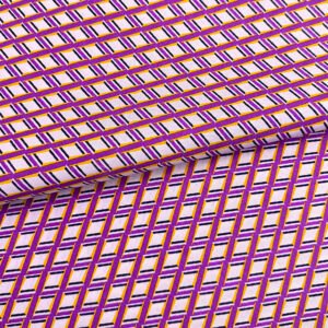 Purple Microfiber Pigment Printing Fabric 65GSM African Market Printed Fabric