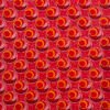 Red African Wax Fabric 100% Polyester Batik Printed Wax Fabric