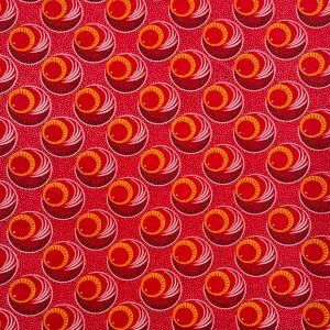 African Wax Fabric 100% Polyester Batik Printed Wax Fabric