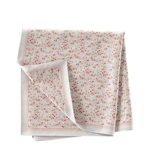 Premium Cotton Voile Bawal Hijab Scarf Floral Printed Square Veil Custom Logo Malaysian Muslim Women