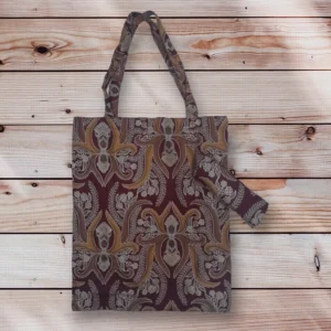 Foldable Tote Bag / Foldable Batik Bag – GO GREEN Batik Cloth Folding Shopping Bag (Washable)