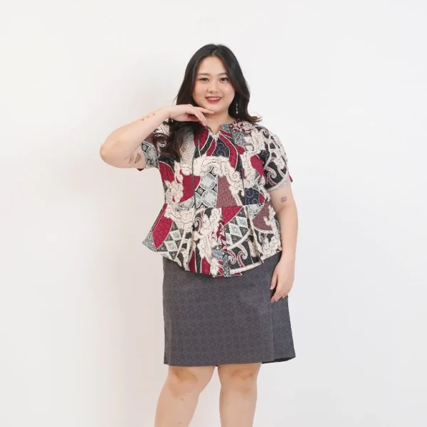 Women’s Big Size Batik Dress – Women’s Jumbo Batik Dress