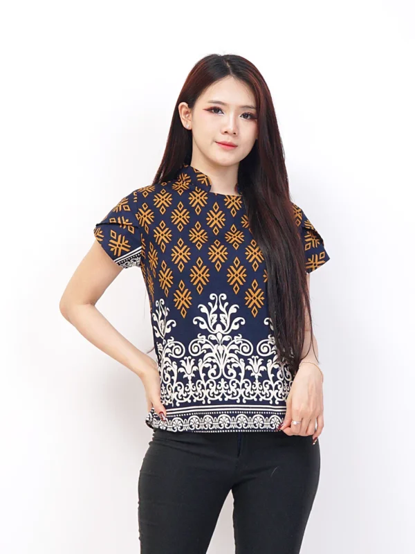 Premium Women's Batik Blouse Fashion Top
