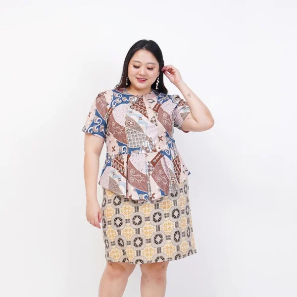Women’s Big Size Batik Dress – Women’s Jumbo Batik Dress