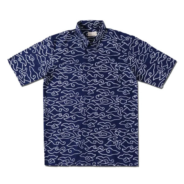 Premium Men’s Short Sleeve Batik Shirt