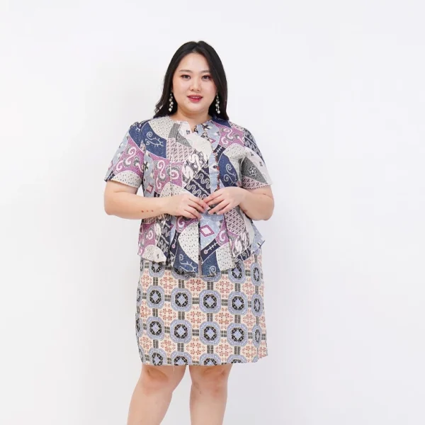 Women’s Big Size Batik Dress – Women’s Jumbo Batik Dress