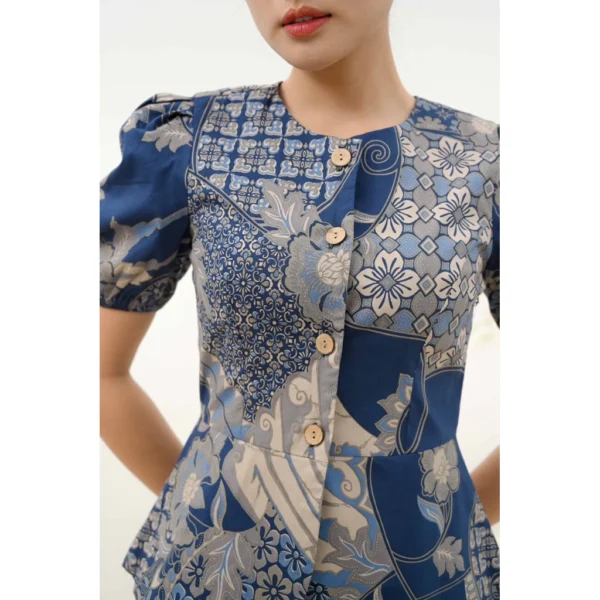 Batik Nuance Top – 339SIP Women's Batik Blouse