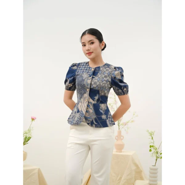 Batik Nuance Top – 339SIP Women's Batik Blouse