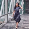 Premium Pointed Batik Dress for Women