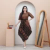 Premium Pointed Batik Dress for Women