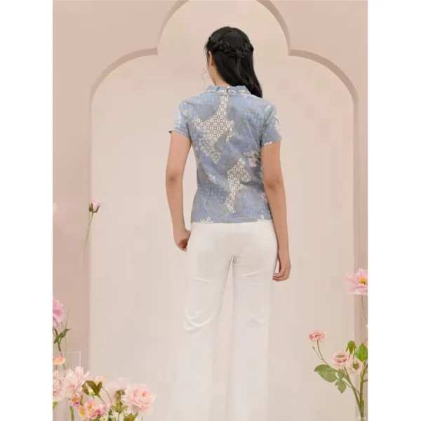 KAMDAR Batik Wira Reg Fit Cotton Batik Kemeja