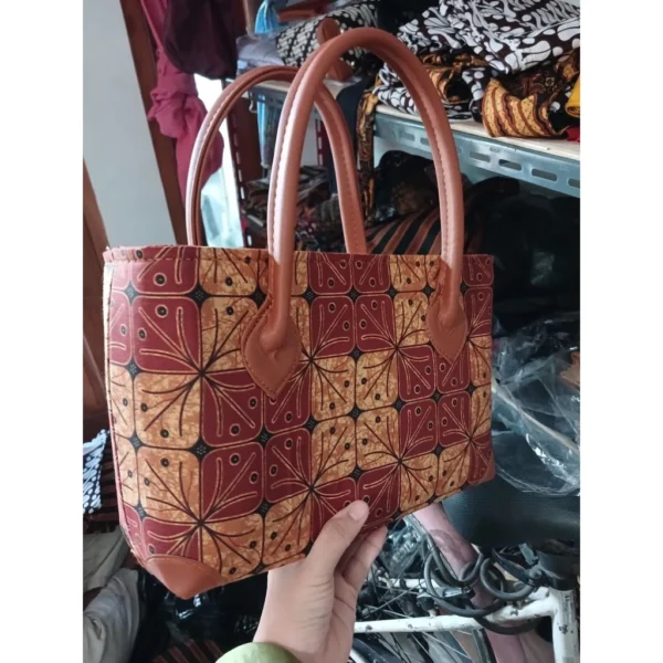 Premium Quality Batik Bag – Top Handle Bag