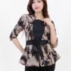 Premium Women's Batik Workwear Top