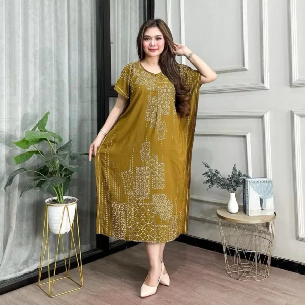 Premium Daster Lowo Roro Jumbo Rayon Batik Night Dress