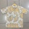 KATUN Men's Batik Shirt 901 – Cotton Material Short Sleeves Denim Biru Kemeja Lelaki