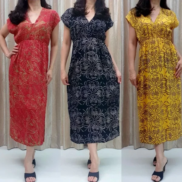 Premium Manohara Long Batik Dress