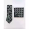 Premium Men’s Batik Neck Tie & Pocket Square Gift Set