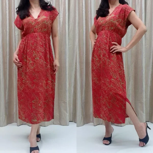 Premium Manohara Long Batik Dress