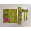 Premium Men’s Batik Neck Tie, Bow Tie & Pocket Square Gift Set