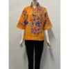 Calla Batik Women Blouse Top V-Neck
