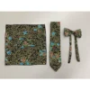 Premium Men’s Batik Neck Tie, Bow Tie & Pocket Square Gift Set