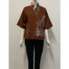 Calla Batik Women Blouse Top V-Neck