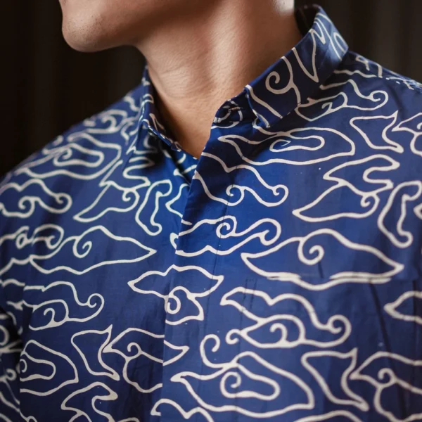 Premium Men’s Short Sleeve Batik Shirt