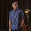 Premium Men’s Short Sleeve Batik Shirt