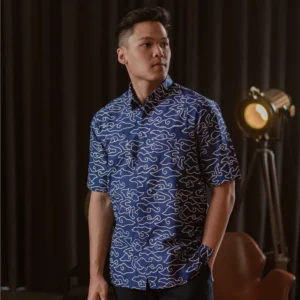 Premium Men’s Short Sleeve Batik Shirt