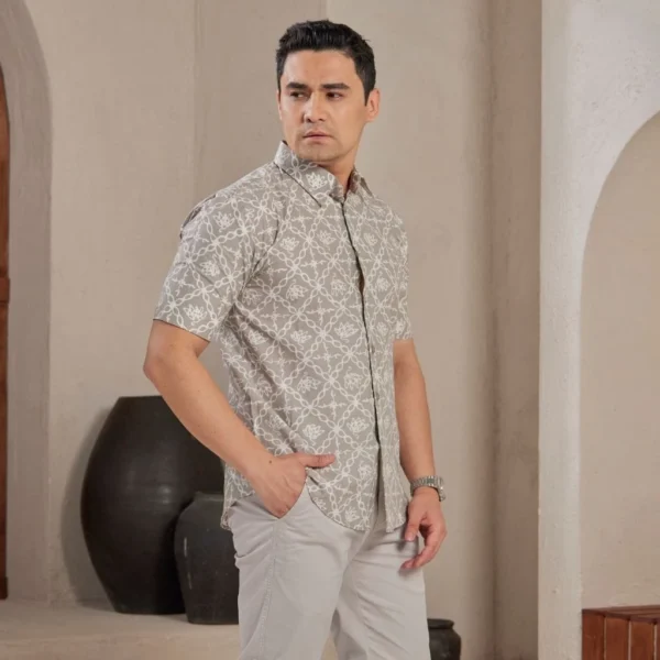 Premium Modern Batik Shirt for Men