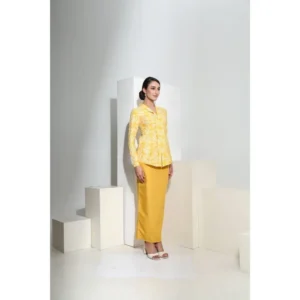 Premium Modern Batik Midi Kebaya Dress