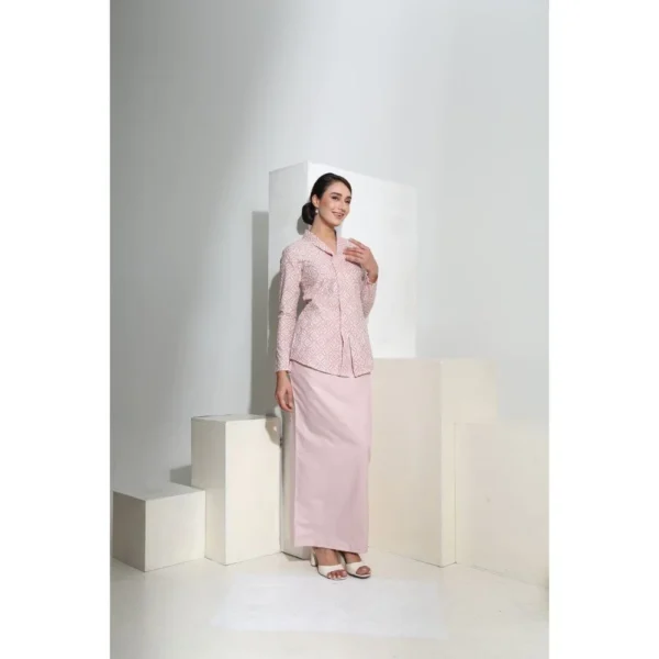 Premium Modern Batik Midi Kebaya Dress